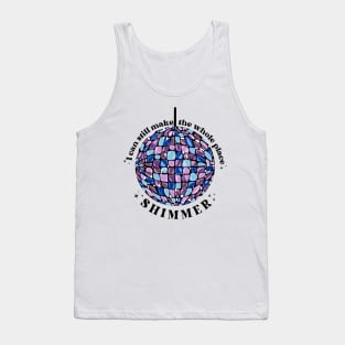 Bejeweld Disco Ball Tank Top